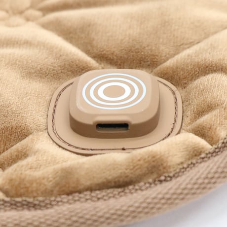 ＵＳＢクッション　ブラウン HED●5765●USB●クッション●ブラウン●HIRO HED●5765●USB●クッション●ブラウン●HIRO【取寄せ商品】