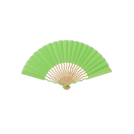 西川庄六　ＵＮＥＵＮＥ扇子　グリーン 6300069359●西川庄六　ＵＮＥＵＮＥ扇子　グリーン●BRID 6300069359●西川庄六　ＵＮＥＵＮＥ扇子　グリーン●BRID【取寄せ商品】