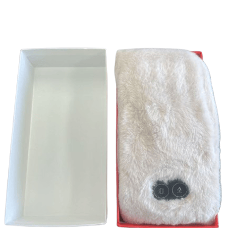 電熱マフラー ネックウォーマー Heating Massage Scarf(ﾊﾞｯﾃﾘｰ無) ﾍﾞｰｼﾞｭ ネックウォーマー 加熱 マフラー ヒーター USB 電熱 かわいい