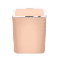 自動開閉ゴミ箱　センサー　ふた付き　サニタリーボックス　ピンク Colulu0023●orivance【取寄せ商品】
