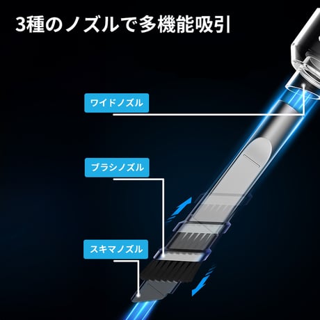 折り畳み式掃除機Compact Vacuum Cleaner(Q8) ハンディクリーナー 折り畳み式 コードレス 充電式 軽量 コンパクト 車用 掃除機 折りたたみ