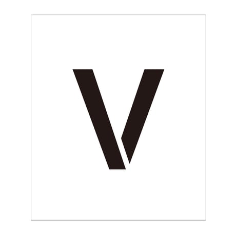 吹付けプレート　ステンシル　アルファベット　Ｖ　マグネット●吹付けプレート　ステンシル　アルファベット　Ｖ　マグネット●グリーンクロス 【取寄せ商品】
