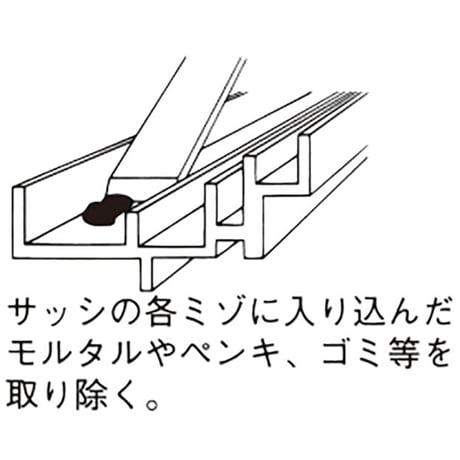 洗い屋サッシベラ 6300065278●土牛産業 6300065278●洗い屋サッシベラ●土牛産業【取寄せ商品】