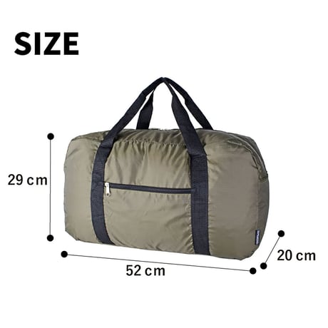 ＣＡＰＴＡＩＮ　ＳＴＡＧ　パッカブルボストンバッグ　４０Ｌ　１３３６　カーキ 1336●ＣＡＰＴＡＩＮ　ＳＴＡＧ　パッカブルボストンバッグ　４０Ｌ【取寄せ商品】