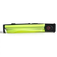 小型LEDウエストポーチ(緑) CRECOTE ランニング スリム 充電式 ベルト