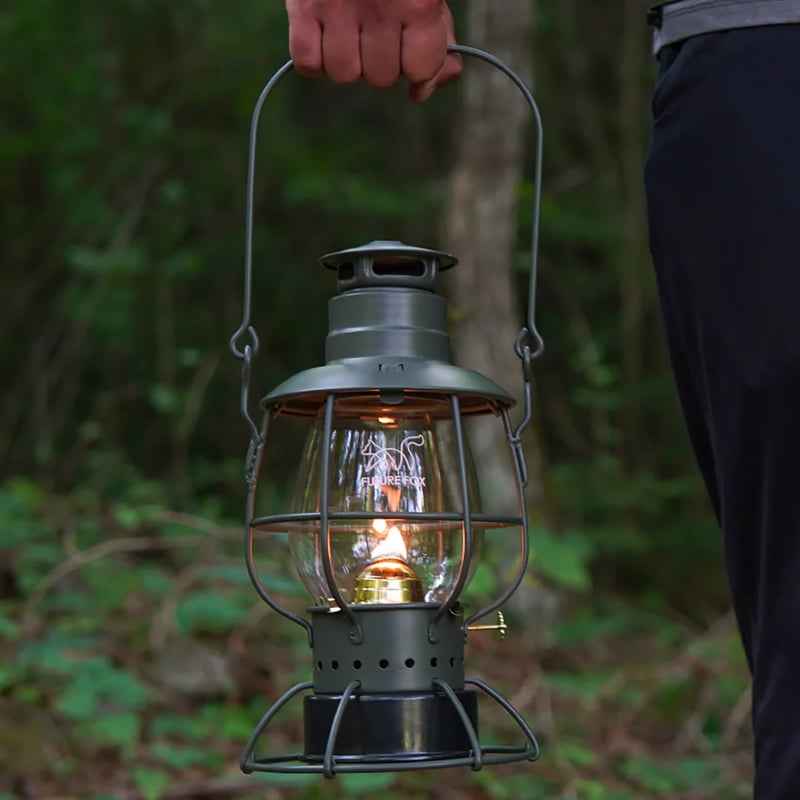 FUTURE FOX オイルランタン キャンプ ?Railroad? ブラック
