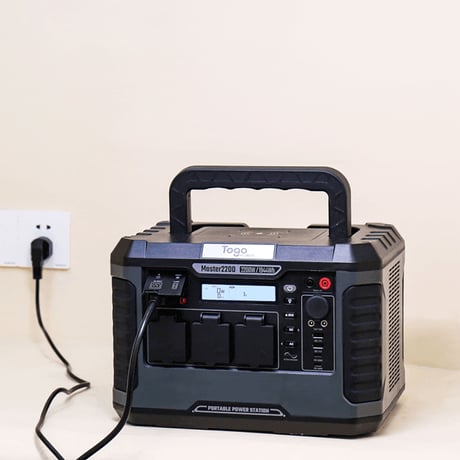 ＴｏｇｏＰｏｗｅｒ　ＭＡＳＴＥＲ２２００　ポータブル電源　大容量 MASTER2200●ＴｏｇｏＰｏｗｅｒ●ＭＡＳＴＥＲ２２００●ポータブル電源【取寄せ商品】
