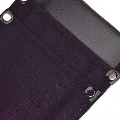 腰袋　内側ポケット付帆布　ＹＫ－０１　黒 YK-01 黒●金井産業【取寄せ商品】
