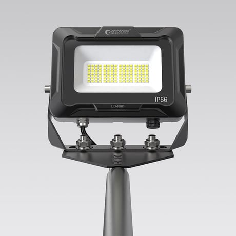 アーム式ＬＥＤ看板灯　ＬＤ－Ｋ８Ｂ　２１００ＬＭ　ブラック 株式会社グッドグッズ【取寄せ商品】