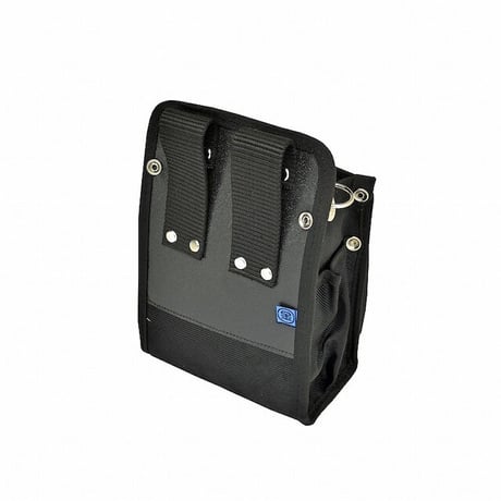 内側ポケット付ナイロン腰袋　ＢⅡ　黒 BⅡ 黒●金井産業【取寄せ商品】