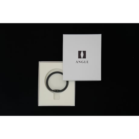 アングル e.モデル 02ネックレス マットブラック　Ｌサイズ AE02NBL●アングル e.モデル 02ネックレス マットブラック　Ｌサイズ●アングル【取寄せ商品】