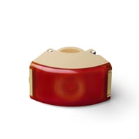 Ｃｕｒｖｅ　Ｒｅａｒ　Ｌｉｇｈｔ　自転車用カーブリアライト　Ｂｅｉｇｅ 466●Ｃｕｒｖｅ　Ｒｅａｒ　Ｌｉｇｈｔ　自転車用カーブリアライト　Ｂｅｉｇｅ●BOOKMAN【取寄せ商品】