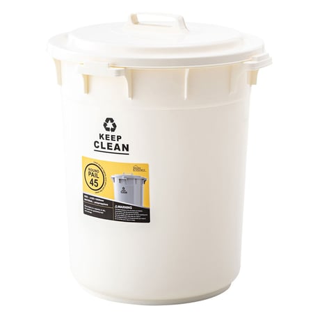 ペール４５Ｌ　ホワイト　ＬＦＳ－７６５ＷＨ 東谷株式会社