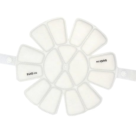 ＳＵＯ　２５６　ＩＣＥ　ＭＥＴ　ヘルメット用アイス　Ｍサイズ　ホワイト 6300066085●SUO【取寄せ商品】