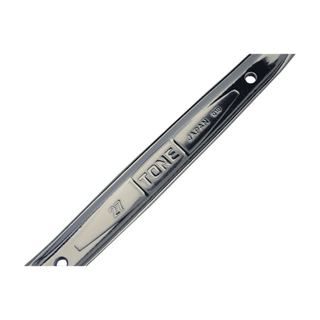 ＴＯＮＥ　シノ付めがねレンチ　ガンメタ　ＳＭＮ－１６（２７） SMN-16(27)●ＴＯＮＥ　シノ付めがねレンチ　ガンメタ　ＳＭＮ－１６（２７）●金井産業【取寄せ商品】