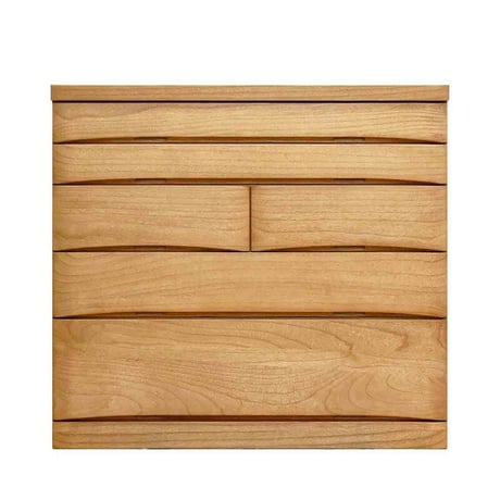 桐蔵 幅102 5段 チェスト 家具 収納 ナチュラル 6300074116●丸田木工【取寄せ商品】