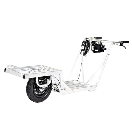 Ｅ－ｃａｔ　ｋｉｔ２　コンテナ用アルミ電動一輪車（バッテリー，充電器ナシ） AEC2-11【取寄せ商品】