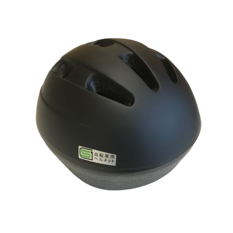 自転車用ヘルメット　ＴＷ型　ＬＬ　艶消し黒 シナジーインターナショナル