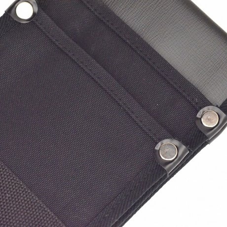 腰袋　内側ポケット付帆布／小型　ＹＫⅡ－０１ YKⅡ-01 黒●金井産業【取寄せ商品】