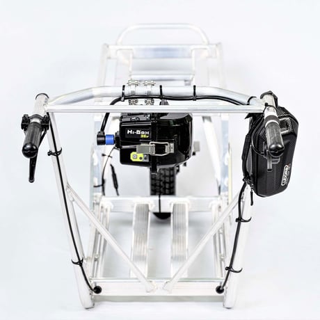 Ｅ－ｃａｔ　ｋｉｔ２　コンテナ用アルミ電動一輪車（バッテリー，充電器ナシ） AEC2-11【取寄せ商品】