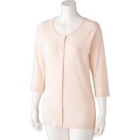 7分袖ホックシャツ(2枚組) ピーチ●ディーエーピー【取寄せ商品】