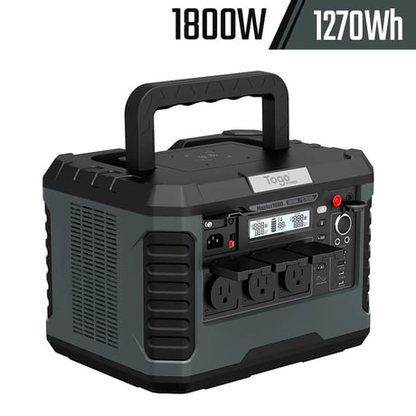 ＴｏｇｏＰｏｗｅｒ　ＭＡＳＴＥＲ１８００ＮＥＷ　ポータブル電源 MASTER1800NEW●ＴｏｇｏＰｏｗｅｒ●ポータブル電源●TogoPower MASTER1800NEW●【取寄せ商品】
