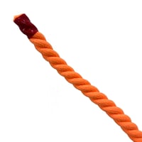 エステルスパン蛍光カラーロープ　オレンジ　●グリーンクロス【取寄せ商品】