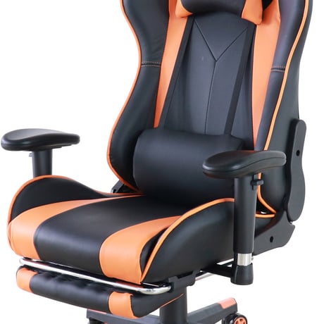ゲーミングチェア　フットレスト付き　ＯＲ 平インテリア産業