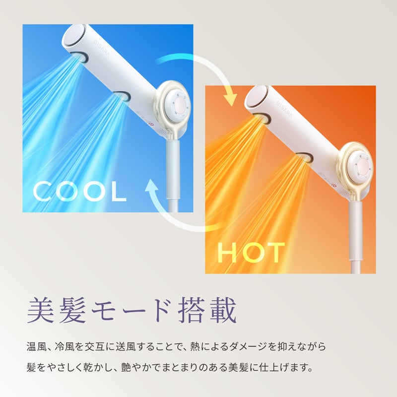 BISARA PRO 自動首振り機能付きヘアドライヤー BISARA PRO 自動首振り機能付きヘアドライヤー 楽天市場】【BISARA公式