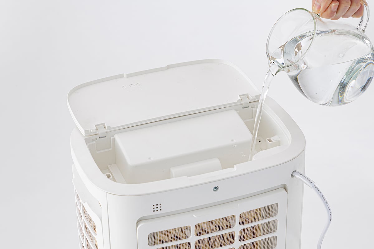 【新品 未使用】QUAD 上部給水式 大風量冷風扇 QS521WH（ホワイト） 上部給水式 大風量冷風扇 | 株式会社 QUADS – クワッズ