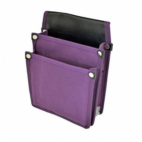 腰袋　内側ポケット付帆布　ＹＫ－１３　紫 YK-13 紫●金井産業【取寄せ商品】
