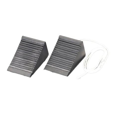 ７６ｘ１２５ｘ６７ｍｍ　タイヤストッパー（２個組）  【取寄せ商品】