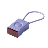 Ｂｌｏｃｋ　Ｌｉｇｈｔ　Ｒｅａｒ　自転車用ライトリア　Ｌａｖｅｎｄｅｒ 515●Ｂｌｏｃｋ　Ｌｉｇｈｔ　Ｒｅａｒ　自転車用ライトリア　Ｌａｖｅｎｄｅｒ●BOOKMAN【取寄せ商品】