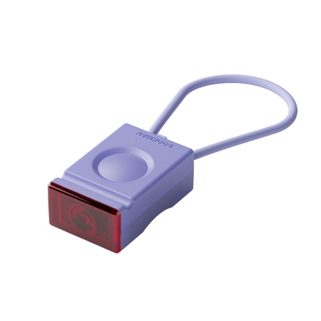 Ｂｌｏｃｋ　Ｌｉｇｈｔ　Ｒｅａｒ　自転車用ライトリア　Ｌａｖｅｎｄｅｒ 515●Ｂｌｏｃｋ　Ｌｉｇｈｔ　Ｒｅａｒ　自転車用ライトリア　Ｌａｖｅｎｄｅｒ●BOOKMAN【取寄せ商品】
