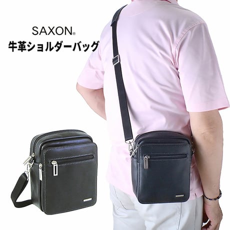 ＳＡＸＯＮ　ショルダーバッグ　５０４２　ブラック 5042●ＳＡＸＯＮ　ショルダーバッグ　５０４２　ブラック●スワン 5042●ＳＡＸＯＮ【取寄せ商品】