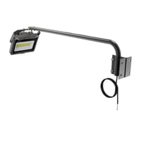 アーム式ＬＥＤ看板灯　ＬＤ－Ｋ６Ｂ　７０００ＬＭ　ブラック 株式会社グッドグッズ【取寄せ商品】