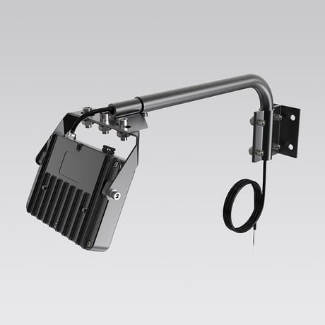 アーム式ＬＥＤ看板灯　ＬＤ－Ｋ８Ｂ　２１００ＬＭ　ブラック 株式会社グッドグッズ【取寄せ商品】