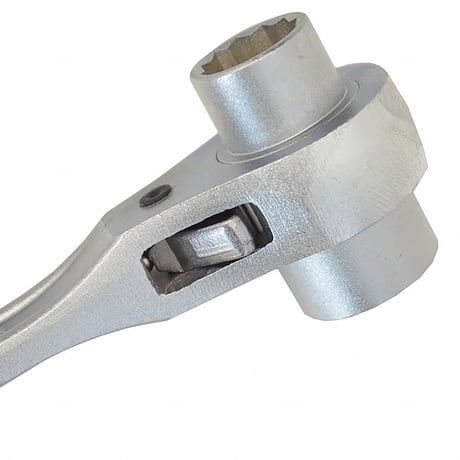 ＴＯＰ　両口ラチェットレンチ　復活　銀 RM-17X21NSF●ＴＯＰ　両口ラチェットレンチ　復活　銀●金井産業【取寄せ商品】