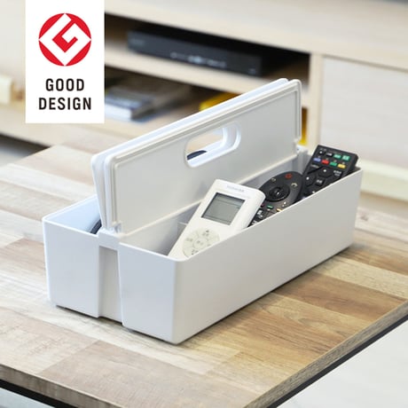かるコン　収納ケース　ホワイト　L KCL-WH●かるコン　収納ケース　ホワイト　L●日東 KCL-WH●かるコン　収納ケース　ホワイト　L●日東【取寄せ商品】