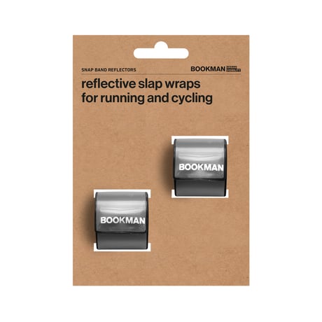 Ｓｎａｐ　Ｂａｎｄ　Ｒｅｆｌｅｃｔｏｒｓ　スナップバンドリフレクター　反射バンド　Ｂｌａｃｋ 426●BOOKMAN【取寄せ商品】