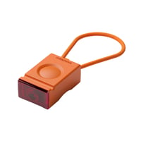 Ｂｌｏｃｋ　Ｌｉｇｈｔ　Ｒｅａｒ　自転車用ライトリア　Ｏｒａｎｇｅ 460●Ｂｌｏｃｋ　Ｌｉｇｈｔ　Ｒｅａｒ　自転車用ライトリア　Ｏｒａｎｇｅ●BOOKMAN【取寄せ商品】
