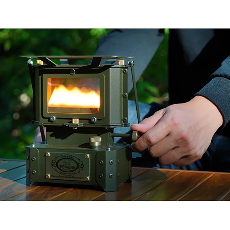 FUTURE FOX アイロンストーブ　ブラック FUTURE FOX アイロンストーブ – FUTURE FOX-OUTDOOR