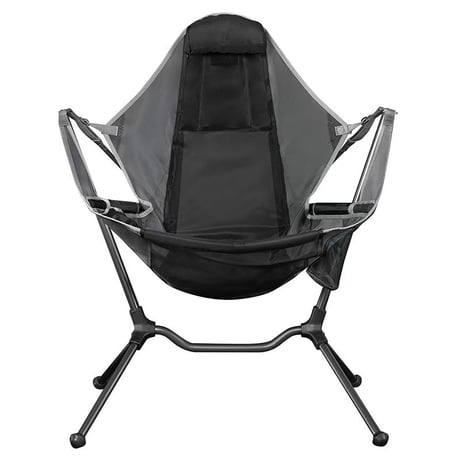 ﾊﾝﾓｯｸﾁｪｱ ｸﾞﾚｰ LT32004 アウトドア チェア ハンモックチェア キャンプ 折りたたみ リラックス 椅子 軽量 コンパクト 携帯便利