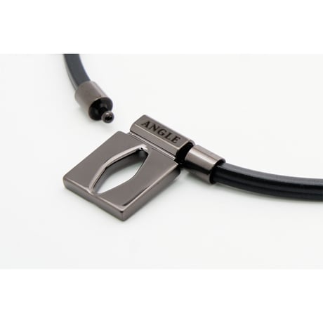 アングル e.モデル 01ネックレス ブラック　Ｌサイズ AE01NBL●アングル e.モデル 01ネックレス ブラック　Ｌサイズ●アングル【取寄せ商品】