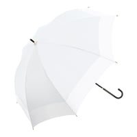UVペールバイカラー　晴雨兼用長傘　アイスブルー 915-059●UVペールバイカラー　晴雨兼用長傘　アイスブルー●中谷【取寄せ商品】