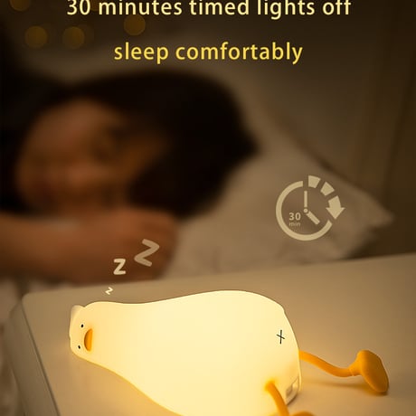 ﾅﾏｹｱﾋﾙ Night Light ナマケアヒル アヒル ナイトライト 間接照明 おしゃれ インテリア ベッドサイドランプ ナイトランプ テーブルランプ 可愛い 照明器具 子供部屋 寝室 リビング