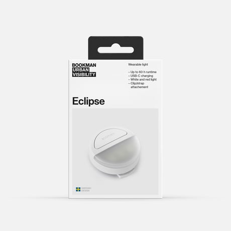 Ｅｃｌｉｐｓｅ　エクリプス　クリップライト　Ｗｈｉｔｅ 576●Ｅｃｌｉｐｓｅ　エクリプス　クリップライト　Ｗｈｉｔｅ●BOOKMAN【取寄せ商品】