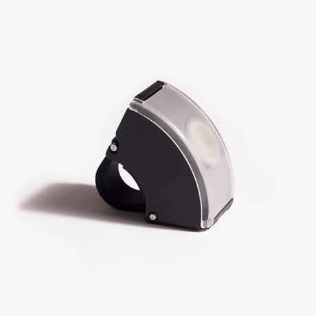 Ｃｕｒｖｅ　Ｆｒｏｎｔ　Ｌｉｇｈｔ　自転車用カーブフロントライト　Ｂｌａｃｋ 415●Ｃｕｒｖｅ　Ｆｒｏｎｔ　Ｌｉｇｈｔ　自転車用カーブフロントライト　Ｂｌａｃｋ●BOOKMAN【取寄せ商品】