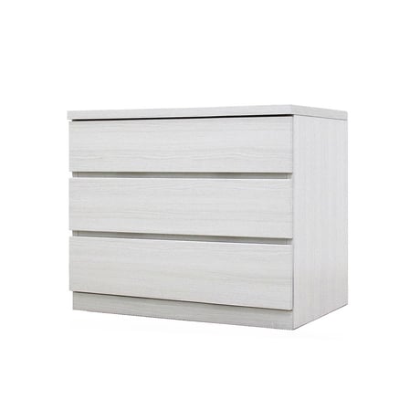 フィット 幅70 3段 チェスト 奥行44cm 家具 収納 ホワイト 6300074191●丸田木工【取寄せ商品】