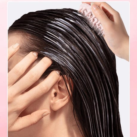 ﾍｱｰﾌﾞﾗｼ Shell  ヘアブラシ セット 頭皮マッサージ ブラシ 豚毛 シリコン シャンプーブラシ スカルプケア 血行促進 髪の毛 ツヤ 美髪 頭皮ケアグッズ